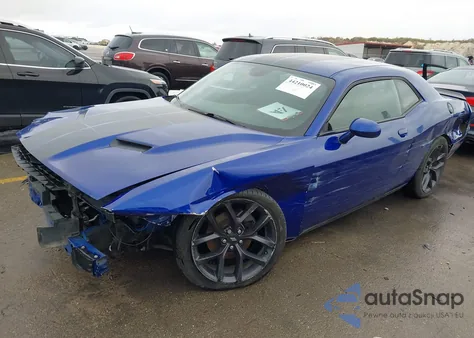 2020 Dodge Challenger Sxt из США, поврежденный, VIN 2C3CDZAG0LH210765